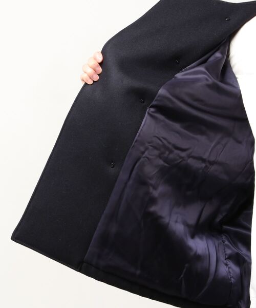 WHIZLIMITED（ウィズリミテッド）の「P JACKET（ノーカラージャケット・メンズ・ネイビー・MEDIUM/LARGE）」の7枚目の写真