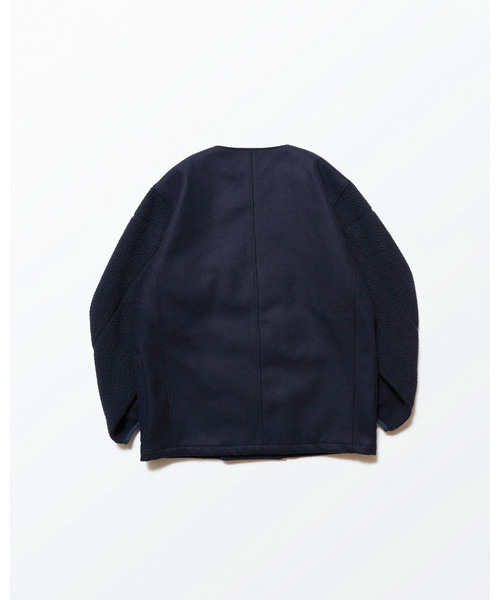 WHIZLIMITED（ウィズリミテッド）の「P JACKET（ノーカラージャケット・メンズ・ネイビー・MEDIUM/LARGE）」の3枚目の写真
