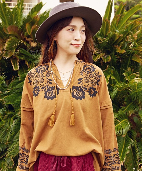 チャイハネ（チャイハネ）の「【チャイハネ】シンハ3連ネックレス（ネックレス・レディース・その他・FREE）」の5枚目の写真