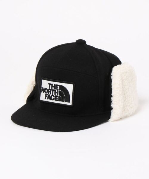 THE NORTH FACE（ザノースフェイス）の「NNJ42005/K WIN TRUCKER CAP（キャップ・キッズ・ブラック/ベージュ/グレー・M/L）」の2枚目の写真