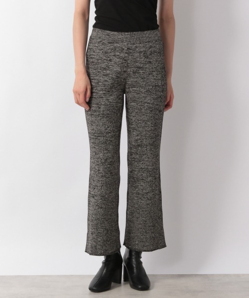 LOWRYS FARM（ローリーズファーム）の「メランジリブニットパンツ  215233（その他パンツ・レディース・ブラック/ブラウン/カーキ・FREE）」の9枚目の写真