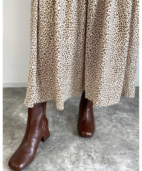 MLI'A（エムリア）の「アソート柄ロングスカート（スカート・レディース・アイボリー/ブルー系8/ブラウン/ブラック/ブラック系4・FREE）」の8枚目の写真