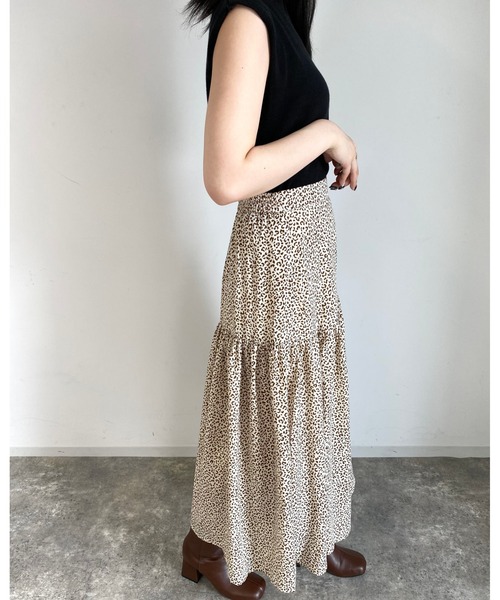 MLI'A（エムリア）の「アソート柄ロングスカート（スカート・レディース・アイボリー/ブルー系8/ブラウン/ブラック/ブラック系4・FREE）」の10枚目の写真