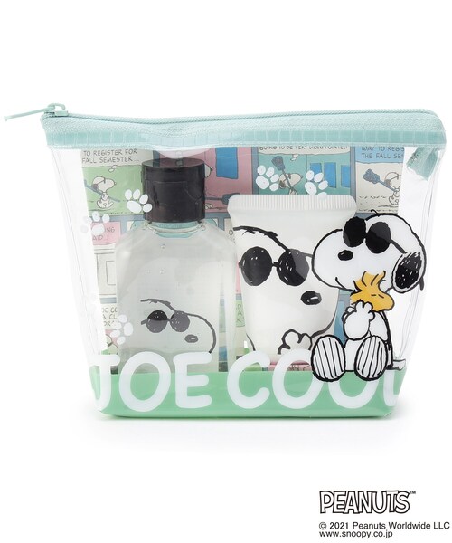 one'sterrace(ワンズテラス)の「SNOOPY ハンドケアセット(その他雑貨・レディース・ピンク/サックスブルー・99)」の1枚目の写真