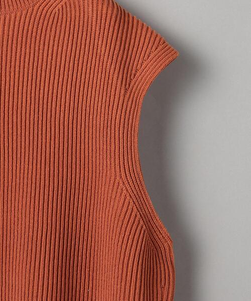 AURALEE（オーラリー）の「＜AURALEE＞リブタートルネック ベスト Ψ（ベスト・レディース・オレンジ/ベージュ・1）」の17枚目の写真