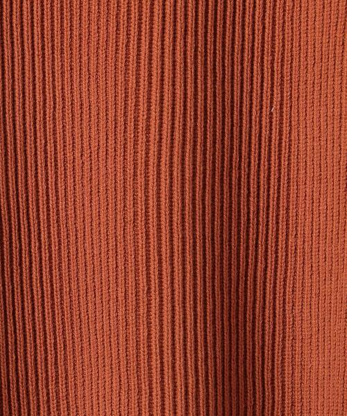 AURALEE（オーラリー）の「＜AURALEE＞リブタートルネック ベスト Ψ（ベスト・レディース・オレンジ/ベージュ・1）」の10枚目の写真