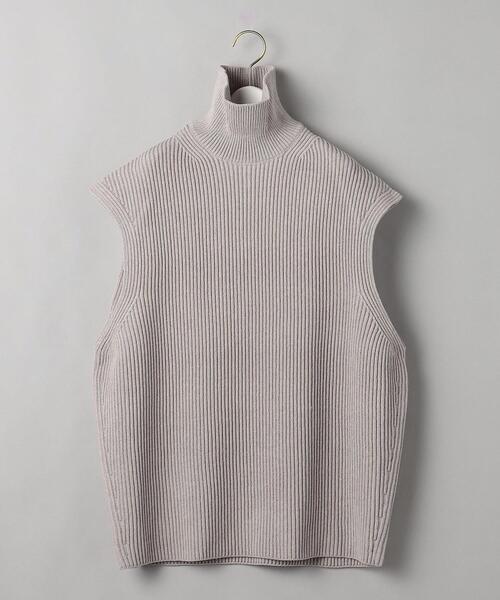 AURALEE（オーラリー）の「＜AURALEE＞リブタートルネック ベスト Ψ（ベスト・レディース・オレンジ/ベージュ・1）」の11枚目の写真