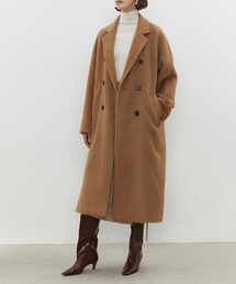 【UNSPOKEN】Double breasted mid-length coat UD20W051