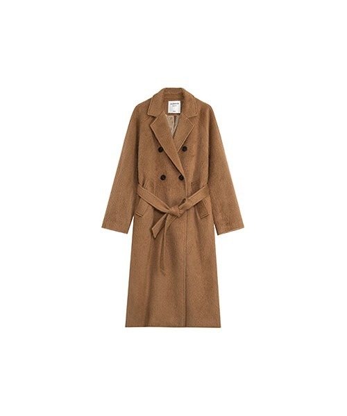 UNSPOKEN（アンスポクン）の「【UNSPOKEN】Double breasted mid-length coat UD20W051（その他アウター・レディース・ブラウン・M/S）」の16枚目の写真