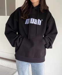muahmuah | 【muah muah/ムーアムーア】BALANCE MUAHLOGO OVERFIT HOODIE(パーカー)