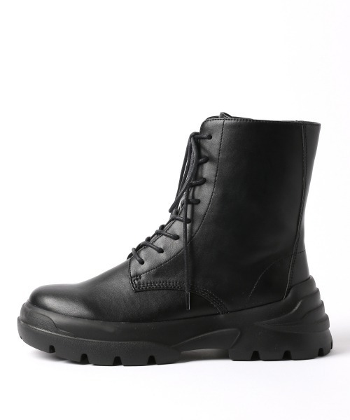 LOWRYS FARM（ローリーズファーム）の「レースアップブーツ  236933（ブーツ・レディース・ブラック・MEDIUM/LARGE）」の11枚目の写真