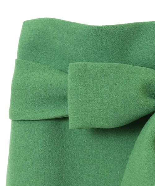 Tiara（ティアラ）の「ラップ風セミタイトスカート（スカート・レディース・ブラック/グリーン/キャメル・M/S）」の8枚目の写真