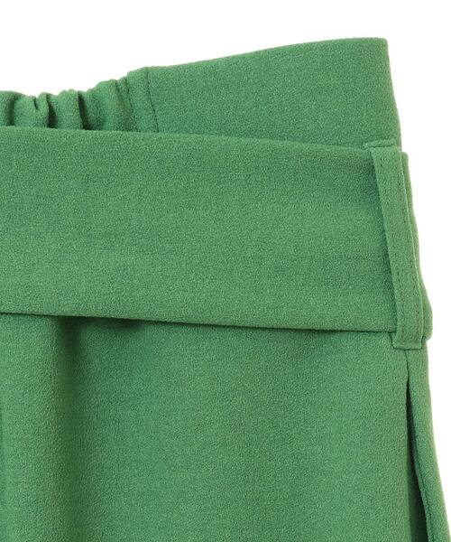 Tiara（ティアラ）の「ラップ風セミタイトスカート（スカート・レディース・ブラック/グリーン/キャメル・M/S）」の11枚目の写真