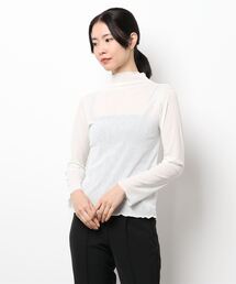 ehka sopo | シアーボトルネックTシャツ(Tシャツ/カットソー)
