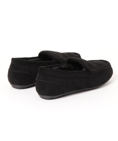 NATURAL BEAUTY BASIC（ナチュラルビューティーベーシック）の「ボアモカシン（モカシン/デッキシューズ・レディース・ブラック/グレー系その他/ベージュ・LARGE/MEDIUM/SMALL）」の5枚目の写真