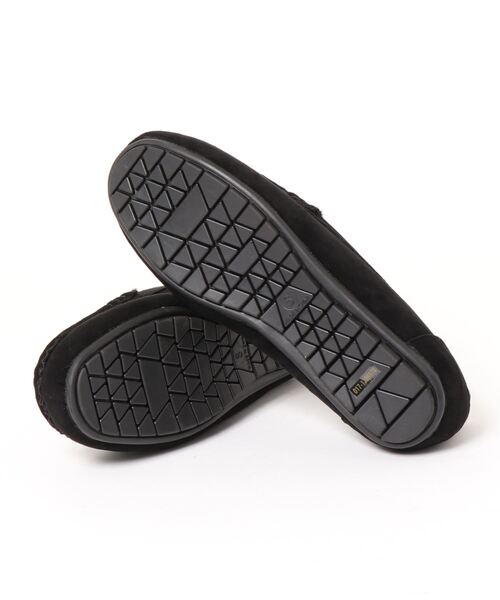 NATURAL BEAUTY BASIC（ナチュラルビューティーベーシック）の「ボアモカシン（モカシン/デッキシューズ・レディース・ブラック/グレー系その他/ベージュ・LARGE/MEDIUM/SMALL）」の4枚目の写真