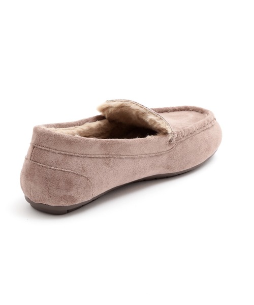 NATURAL BEAUTY BASIC（ナチュラルビューティーベーシック）の「ボアモカシン（モカシン/デッキシューズ・レディース・ブラック/グレー系その他/ベージュ・LARGE/MEDIUM/SMALL）」の15枚目の写真