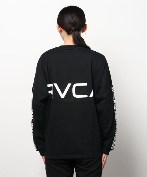 RVCA(ルーカ)の「RVCA/ルーカ ビッグシルエット サイドロゴテープ バックプリントロンT BB044-064(Tシャツ/カットソー・レディース・ホワイト/ブラック/イエロー・S/XS)」の16枚目の写真