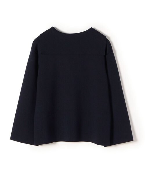 SHIPS（シップス）の「Primary NavyLabel:〈手洗い可能〉セーラーカラーニット（ニット/セーター・レディース・ライトグレー/ネイビー・ONE SIZE）」の3枚目の写真
