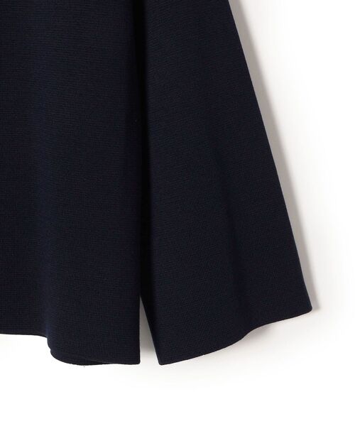 SHIPS（シップス）の「Primary NavyLabel:〈手洗い可能〉セーラーカラーニット（ニット/セーター・レディース・ライトグレー/ネイビー・ONE SIZE）」の5枚目の写真