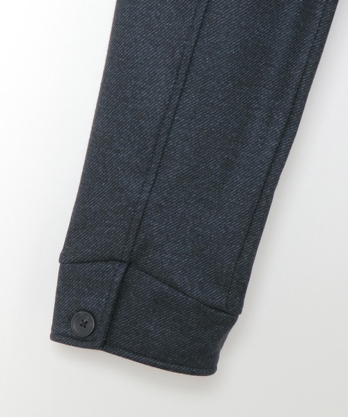 ikka(イッカ)の「ストレッチ裏フリースハーフコート(カバーオール・メンズ・ネイビー/ブラウン/グレー・S/M/L/XL)」の16枚目の写真