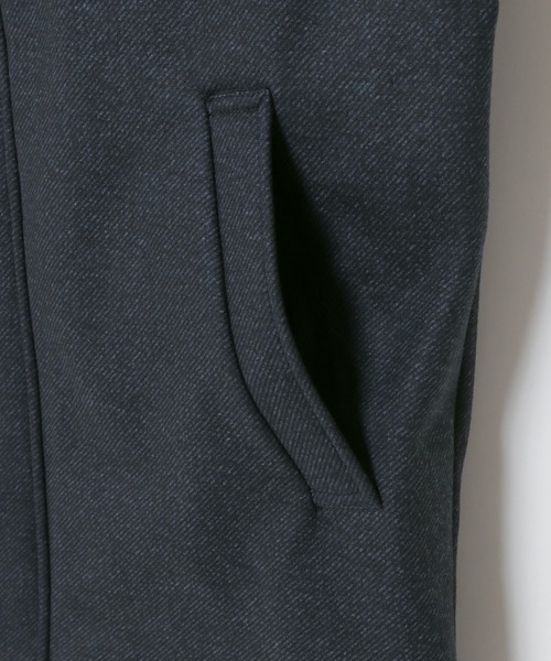 ikka(イッカ)の「ストレッチ裏フリースハーフコート(カバーオール・メンズ・ネイビー/ブラウン/グレー・S/M/L/XL)」の9枚目の写真