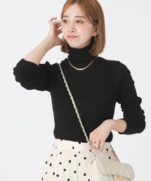 Simplicite | タートルリブニット(ニット/セーター)