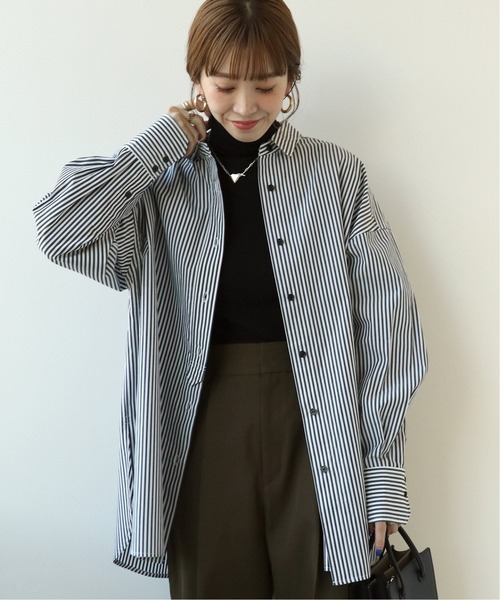 Simplicite（サンプリシテ）の「タートルリブニット*（ニット/セーター・レディース・ホワイト/ブラック/グレー/グリーン/タン/オレンジ系その他・FREE）」の13枚目の写真