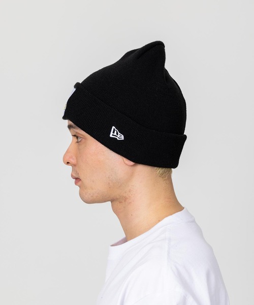 XLARGE（エクストララージ）の「XLARGE×NEWERA WALKING APE CUFF BEANIE（キャップ・メンズ・ブラック/グレー/グリーン・ONE SIZE）」の5枚目の写真