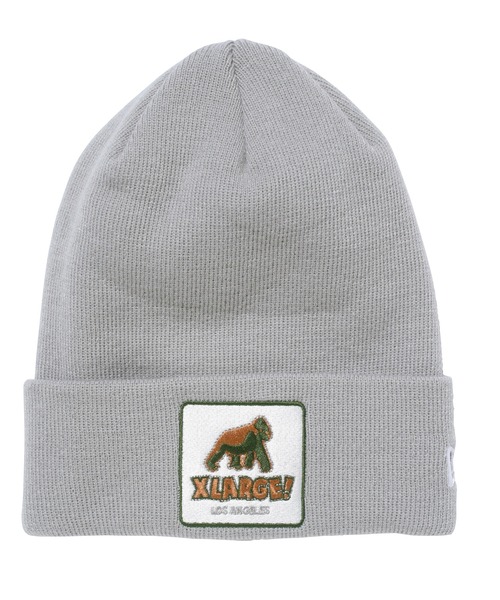 XLARGE（エクストララージ）の「XLARGE×NEWERA WALKING APE CUFF BEANIE（キャップ・メンズ・ブラック/グレー/グリーン・ONE SIZE）」の13枚目の写真