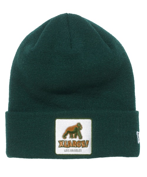 XLARGE（エクストララージ）の「XLARGE×NEWERA WALKING APE CUFF BEANIE（キャップ・メンズ・ブラック/グレー/グリーン・ONE SIZE）」の14枚目の写真