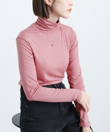 select MOCA（セレクトモカ）の「タートルストレッチトップス（Tシャツ/カットソー・レディース）」