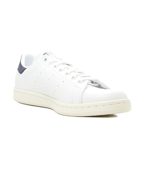 adidas（アディダス）の「adidas STAN SMITH アディダス スタンスミス（スニーカー・メンズ・ホワイト×グリーン/ホワイト×ネイビー・23cm/23.5cm/24cm/24.5cm/25cm/25.5cm/26cm/26.5cm/27cm/27.5cm/28cm/28.5cm/29cm/22cm/29.5cm/22.5cm）」の6枚目の写真