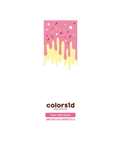 colors(コンタクト)(カラーズコンタクト)の「colors 1day ハーフグレーゴールド(10枚入り)(コンタクトレンズ・カラコン・レディース・グレー・-5.25/-3.25/-3.00/-5.50/-4.75/-2.25/-1.50/-4.00/-8.00/-1.25/-6.50/±0.00/-2.00/-6.00/-7.00/-5.00/-1.75/-2.50/-5.75/-2.75/-0.50/-4.50/-3.75/-3.50/-7.50/-4.25/-1.00)」の3枚目の写真