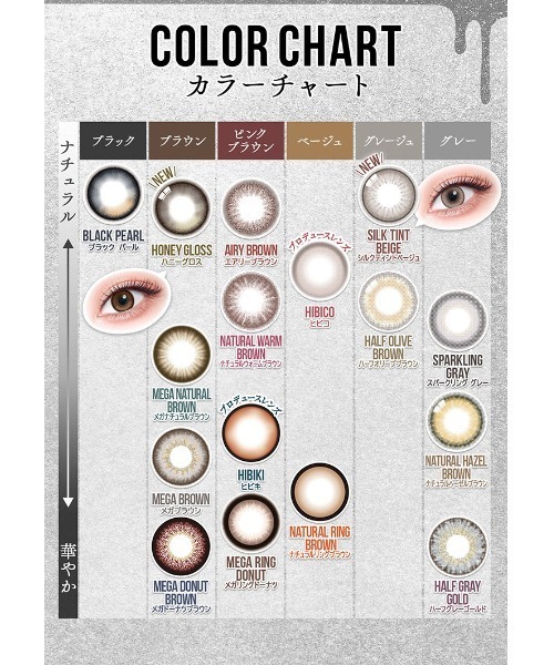 colors(コンタクト)(カラーズコンタクト)の「colors 1day ハーフグレーゴールド(10枚入り)(コンタクトレンズ・カラコン・レディース・グレー・-5.25/-3.25/-3.00/-5.50/-4.75/-2.25/-1.50/-4.00/-8.00/-1.25/-6.50/±0.00/-2.00/-6.00/-7.00/-5.00/-1.75/-2.50/-5.75/-2.75/-0.50/-4.50/-3.75/-3.50/-7.50/-4.25/-1.00)」の11枚目の写真
