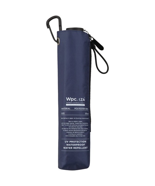 IZA（イーザ）の「完全遮光 IZA【Light＆Slim】 軽量 日傘 折りたたみ 晴雨兼用 Wpc.（折りたたみ傘・メンズ・ブラック/ネイビー/グレー/オフホワイト/ベージュ/ブラウン/シルバー/ホワイト×ブラック/ベージュ系その他/ホワイト×ライトグレー・FREE）」の15枚目の写真