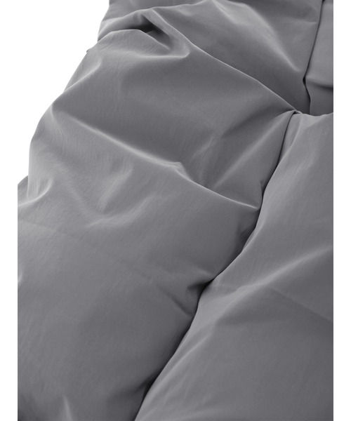 Green Parks(グリーンパークス)の「・パディングマフラー**(ストール/ショール・レディース・チャコールグレー/カーキ/イエロー/アイボリー・FREE)」の7枚目の写真