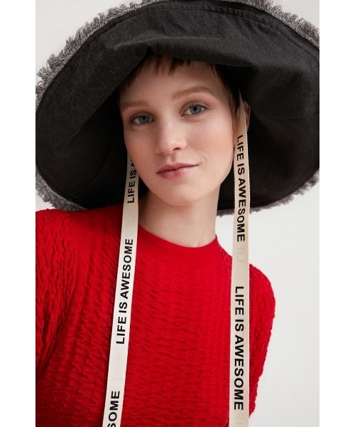 Desigual（デシグアル）の「つば広 デニムハット（ハット・レディース・ブルー・FREE）」の3枚目の写真