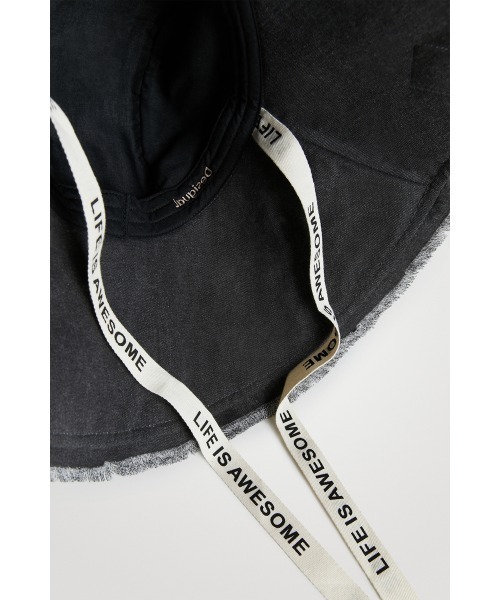 Desigual（デシグアル）の「つば広 デニムハット（ハット・レディース・ブルー・FREE）」の4枚目の写真