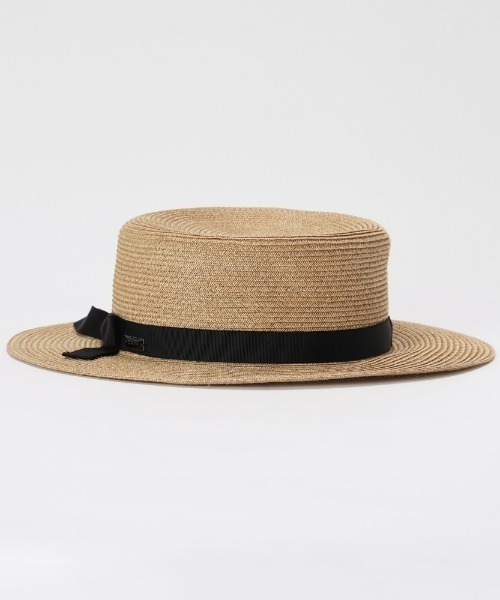 ORCIVAL(オーシバル)の「ORCIVAL/オーシバル ブレード カノティエハット BLADE CANOTIER HAT OR-H0085BLA(ハット・レディース・ベージュ/ライトベージュ・FREE)」の3枚目の写真