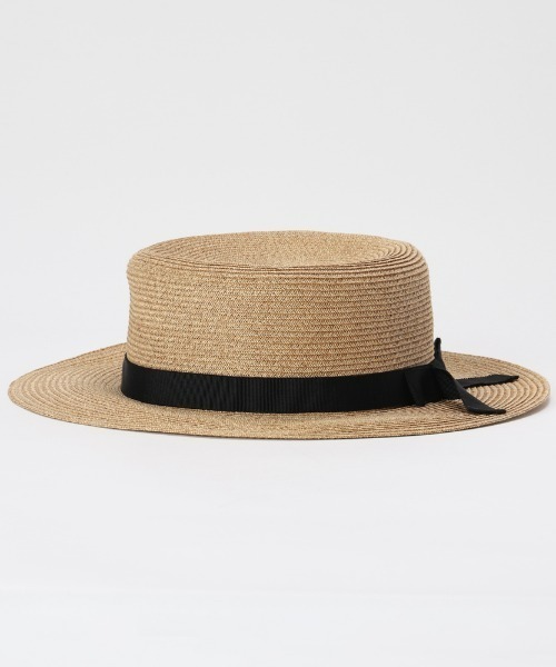 ORCIVAL(オーシバル)の「ORCIVAL/オーシバル ブレード カノティエハット BLADE CANOTIER HAT OR-H0085BLA(ハット・レディース・ベージュ/ライトベージュ・FREE)」の6枚目の写真
