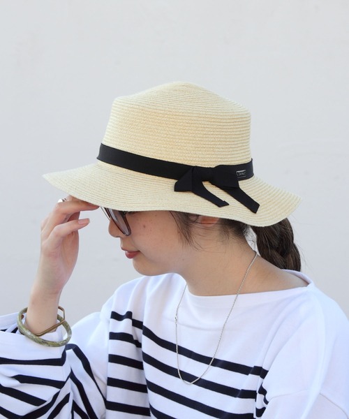 ORCIVAL(オーシバル)の「ORCIVAL/オーシバル ブレード カノティエハット BLADE CANOTIER HAT OR-H0085BLA(ハット・レディース・ベージュ/ライトベージュ・FREE)」の7枚目の写真