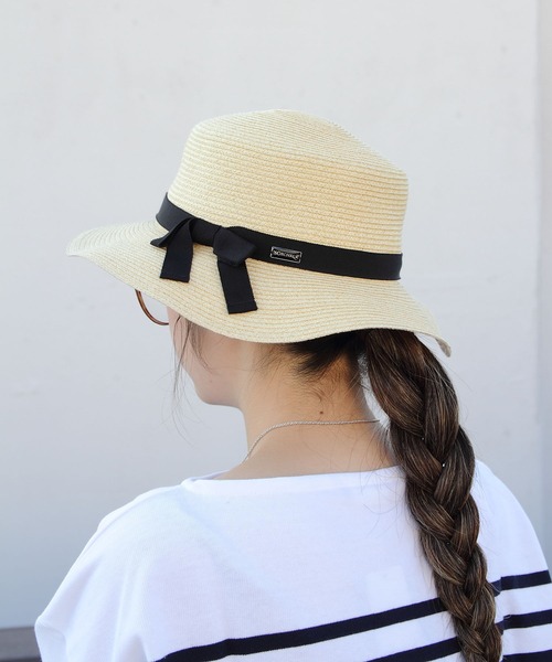 ORCIVAL(オーシバル)の「ORCIVAL/オーシバル ブレード カノティエハット BLADE CANOTIER HAT OR-H0085BLA(ハット・レディース・ベージュ/ライトベージュ・FREE)」の8枚目の写真