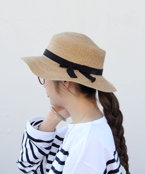 ORCIVAL(オーシバル)の「ORCIVAL/オーシバル ブレード カノティエハット BLADE CANOTIER HAT OR-H0085BLA(ハット・レディース・ベージュ/ライトベージュ・FREE)」の11枚目の写真