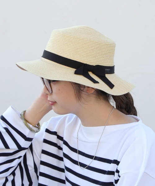 ORCIVAL(オーシバル)の「ORCIVAL/オーシバル ブレード カノティエハット BLADE CANOTIER HAT OR-H0085BLA(ハット・レディース・ベージュ/ライトベージュ・FREE)」の19枚目の写真