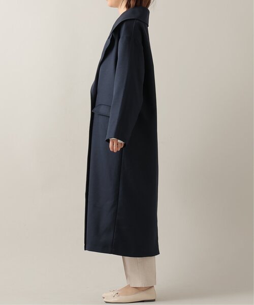 frames RAY CASSIN(フレームスレイカズン)の「ビッグカラーコート(トレンチコート・レディース・ネイビー/イエロー/ベージュ・FREE)」の18枚目の写真