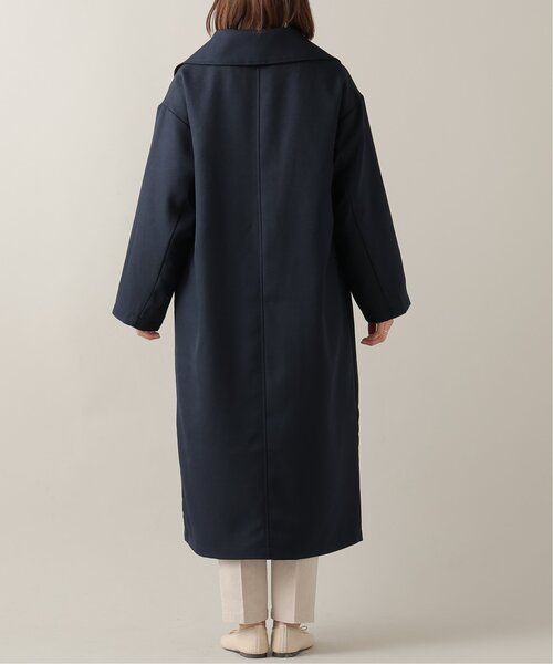 frames RAY CASSIN(フレームスレイカズン)の「ビッグカラーコート(トレンチコート・レディース・ネイビー/イエロー/ベージュ・FREE)」の20枚目の写真