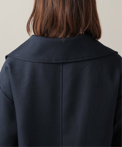 frames RAY CASSIN(フレームスレイカズン)の「ビッグカラーコート(トレンチコート・レディース・ネイビー/イエロー/ベージュ・FREE)」の14枚目の写真