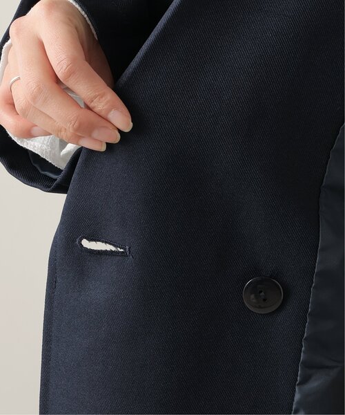 frames RAY CASSIN(フレームスレイカズン)の「ビッグカラーコート(トレンチコート・レディース・ネイビー/イエロー/ベージュ・FREE)」の21枚目の写真