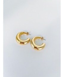 mou（モウ）の「艶ムーンフープピアス（ピアス（両耳用））」